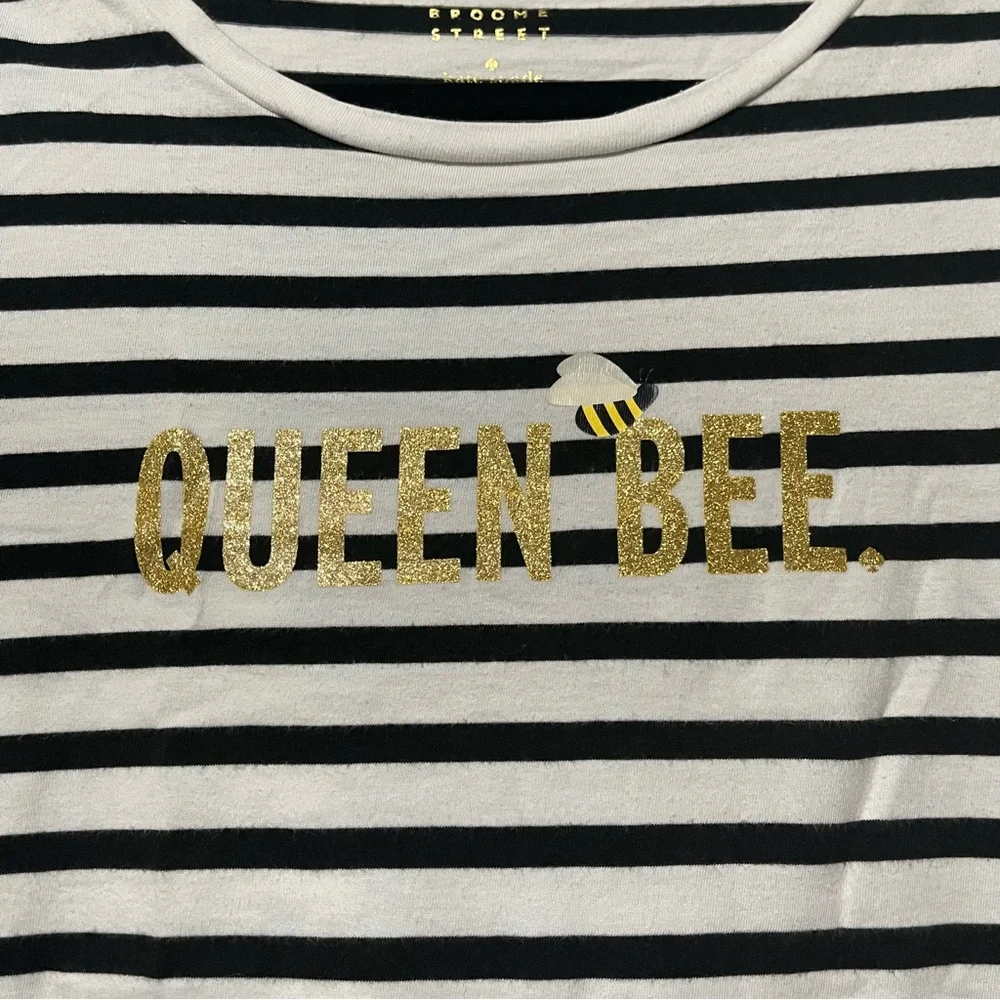 Kate Spade Queen Bee Tee Size‎ M